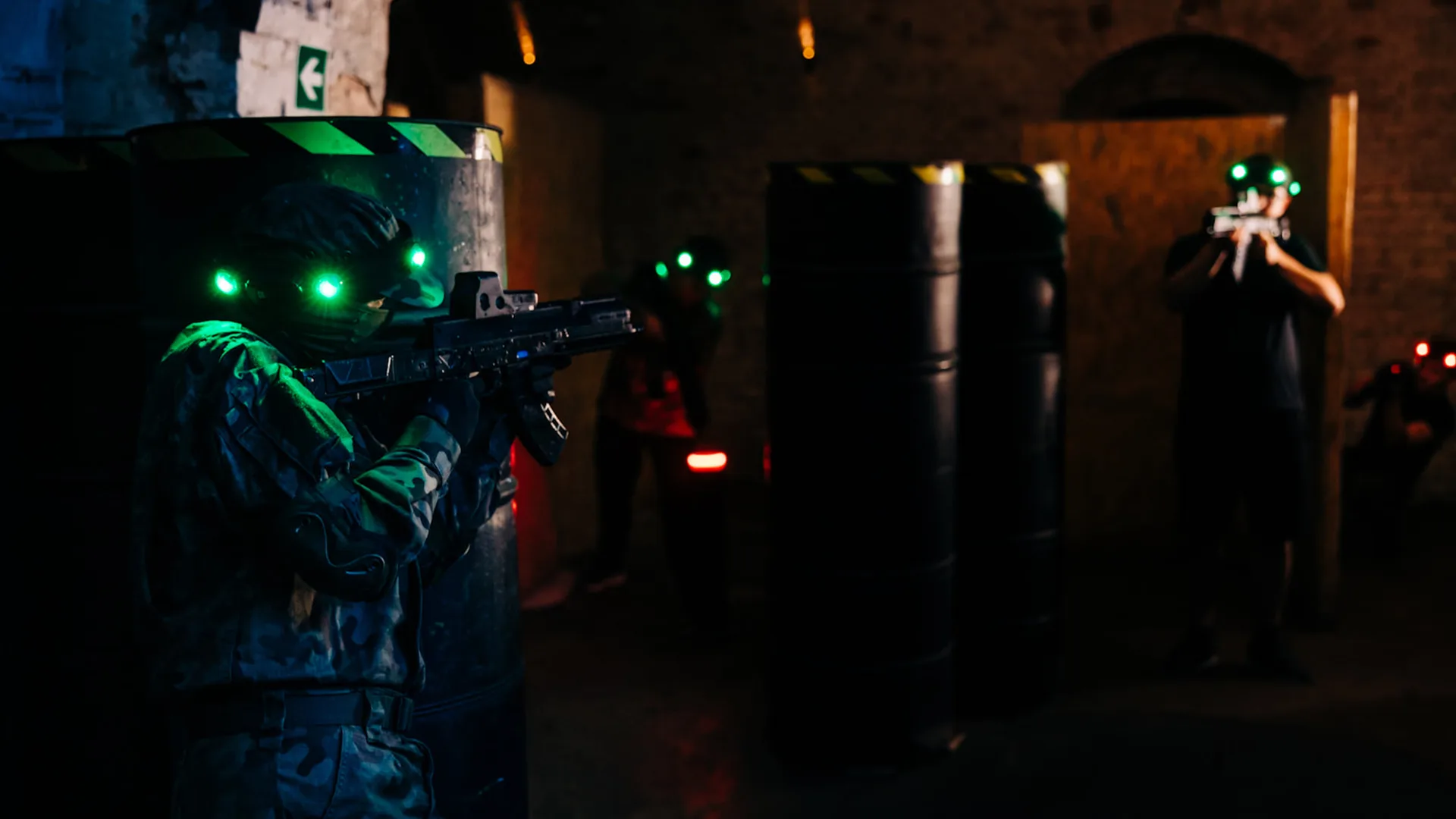 sprzęt do laser tag