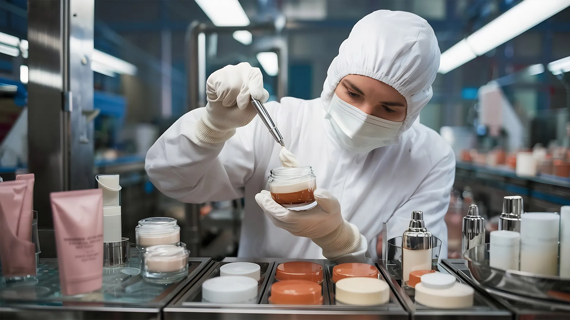 kontrola kontraktowej produkcji kosmetyków marki własnej